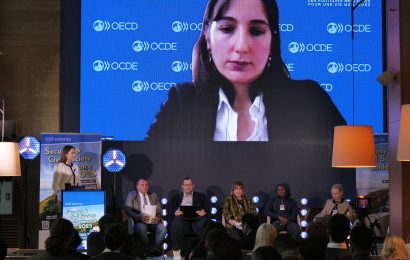 II panel discussion. with representative of CSOs, including president of EuroMeduc Mr. Kavuklis.