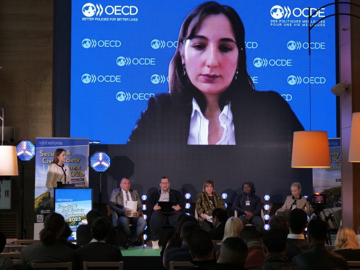 II panel discussion. with representative of CSOs, including president of EuroMeduc Mr. Kavuklis.